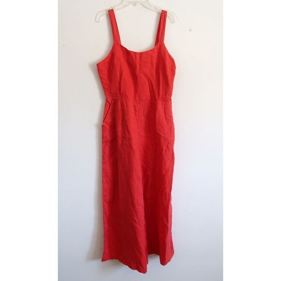 Cynthia Rowley Red Jumpsuit - Size 2 - Picture 1 of 6